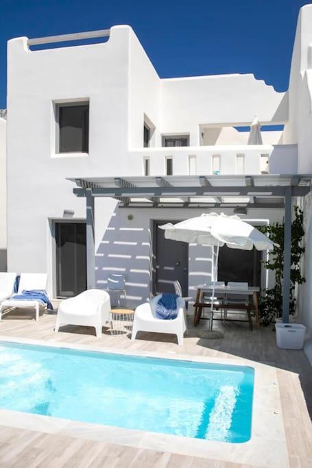 White Nadora Naxos Villa Agia Anna  Buitenkant foto